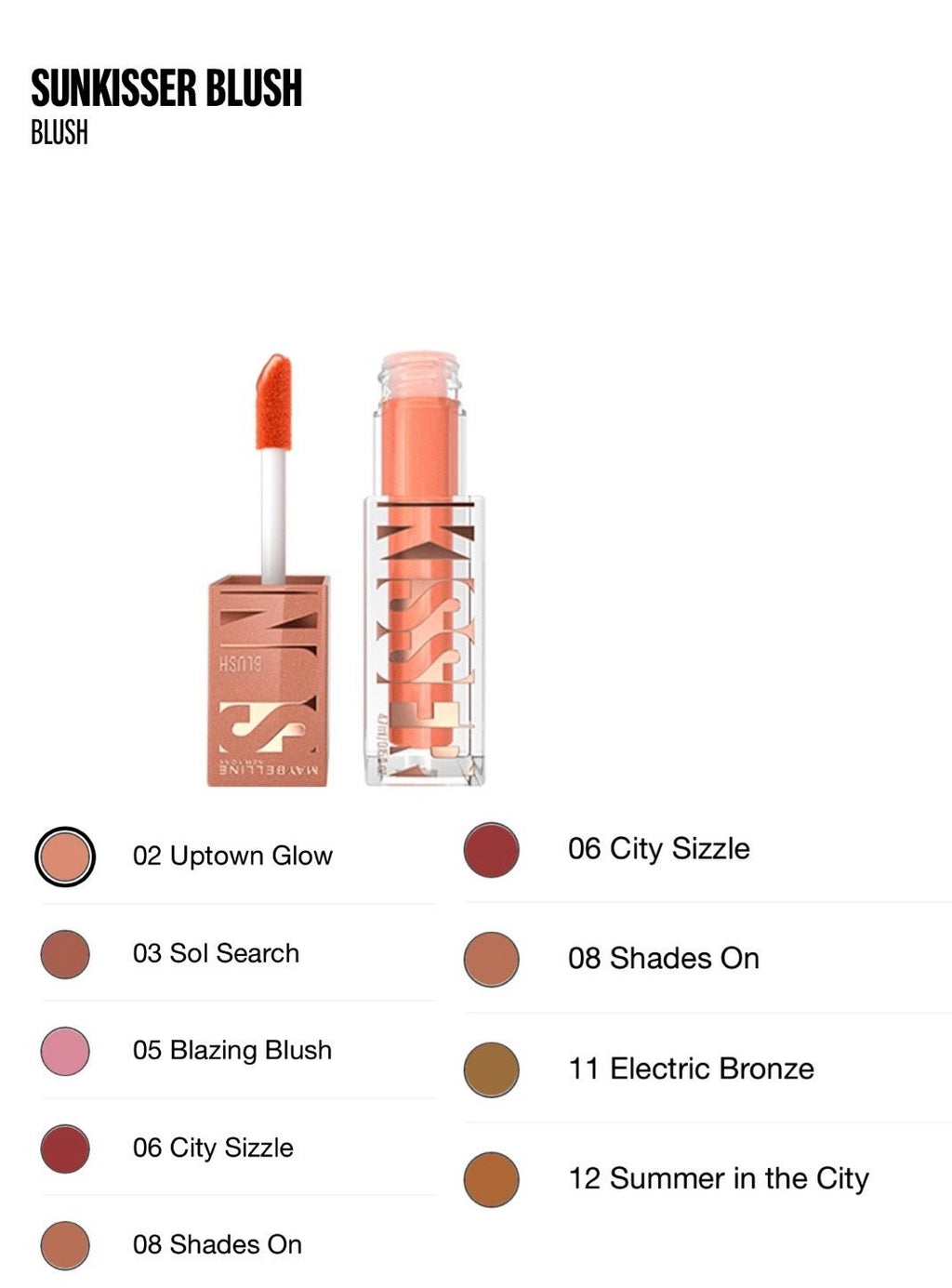 Maybelline New York Sunkisser Blush & Bronzer